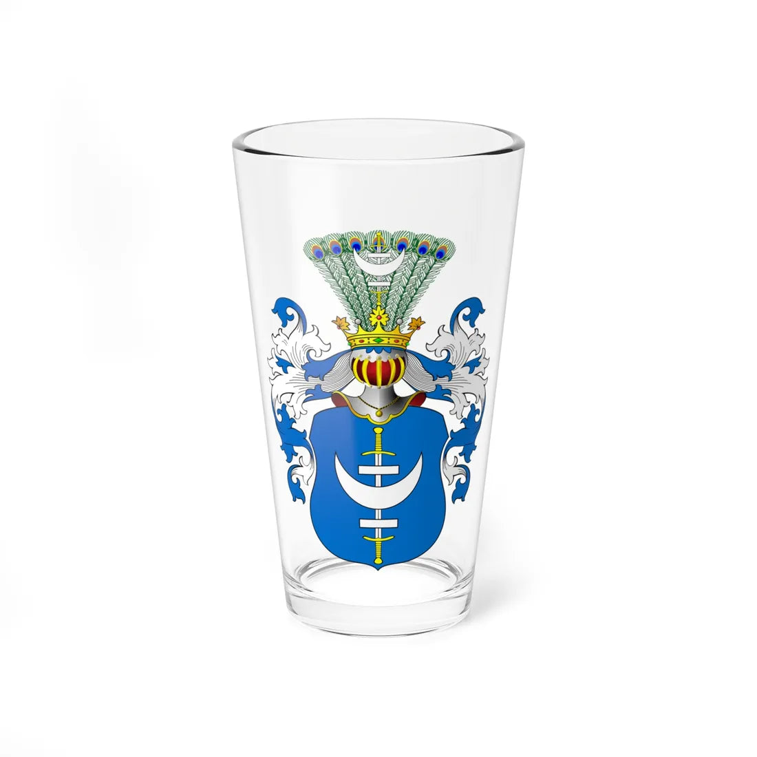 POL COA Błażewski (Poland) (Coat of Arms) Pint Glass 16oz 16oz - Go Mug Yourself