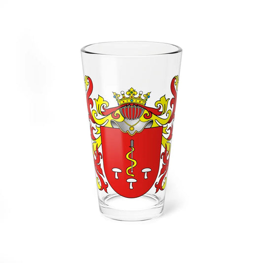 POL COA Bajbuza (Poland) (Coat of Arms) Pint Glass 16oz 16oz - Go Mug Yourself
