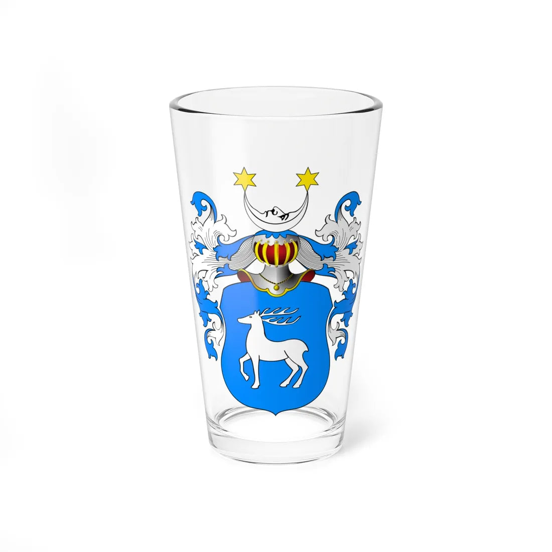 POL COA Barcz II (Poland) (Coat of Arms) Pint Glass 16oz 16oz - Go Mug Yourself