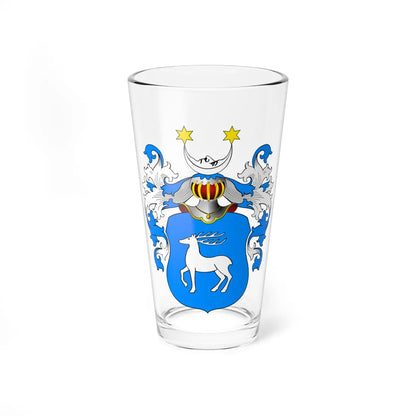 POL COA Barcz II (Poland) (Coat of Arms) Pint Glass 16oz 16oz - Go Mug Yourself