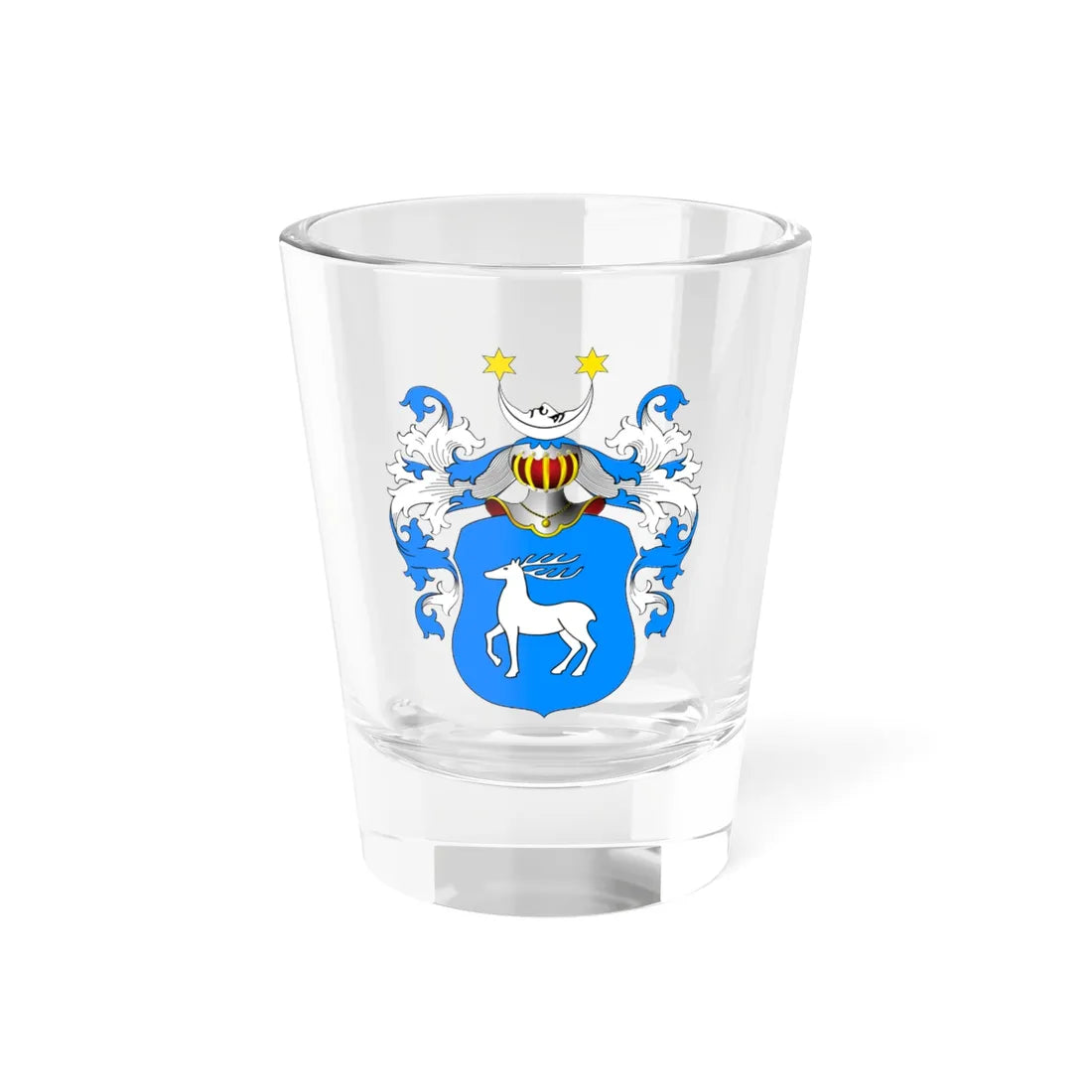 POL COA Barcz II (Poland) (Coat of Arms) Shot Glass 1.5oz 1.5oz - Go Mug Yourself