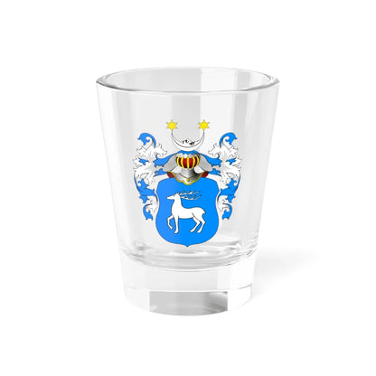 POL COA Barcz II (Poland) (Coat of Arms) Shot Glass 1.5oz 1.5oz - Go Mug Yourself