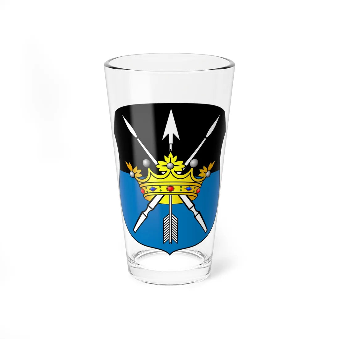 POL COA Baumgarten (Poland) (Coat of Arms) Pint Glass 16oz 16oz - Go Mug Yourself