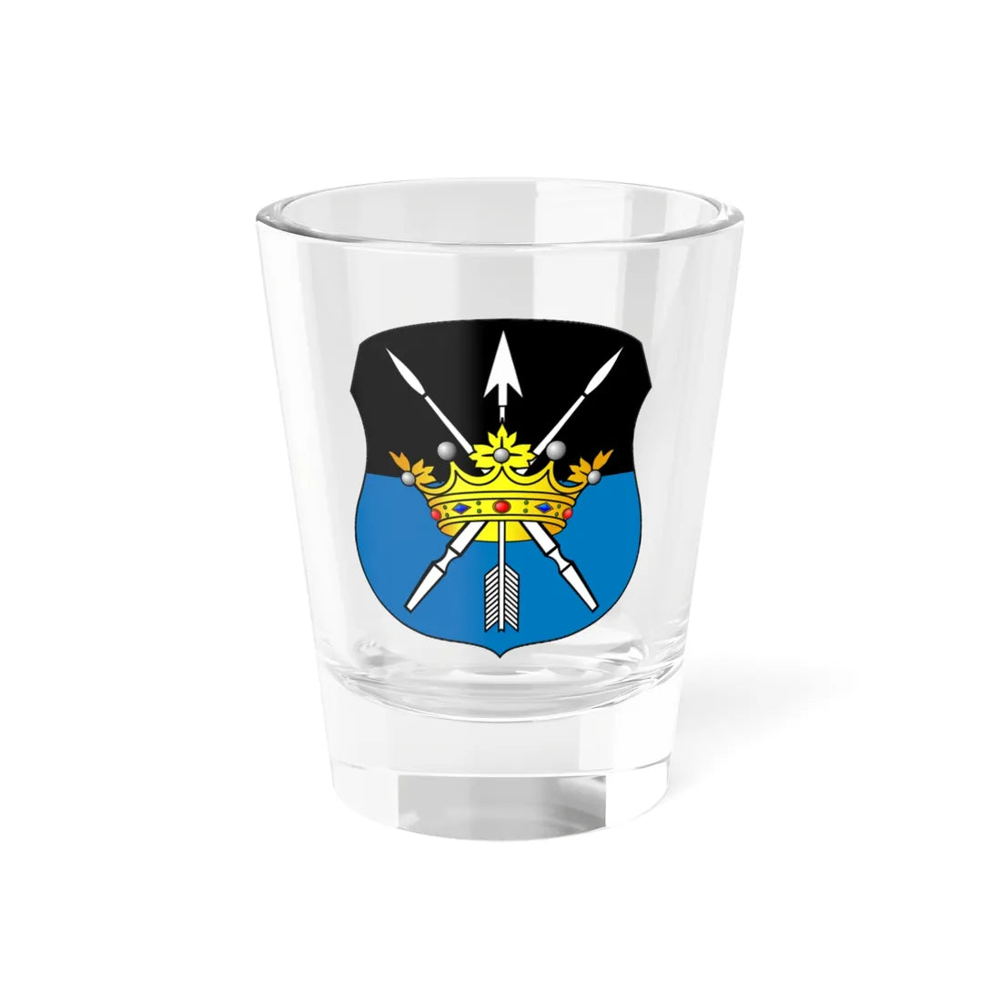 POL COA Baumgarten (Poland) (Coat of Arms) Shot Glass 1.5oz 1.5oz - Go Mug Yourself