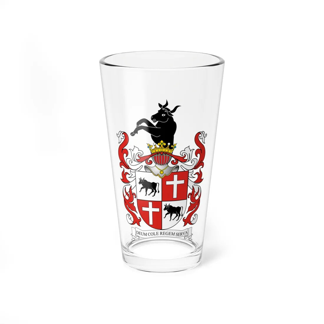 POL COA Bawół II (Poland) (Coat of Arms) Pint Glass 16oz 16oz - Go Mug Yourself