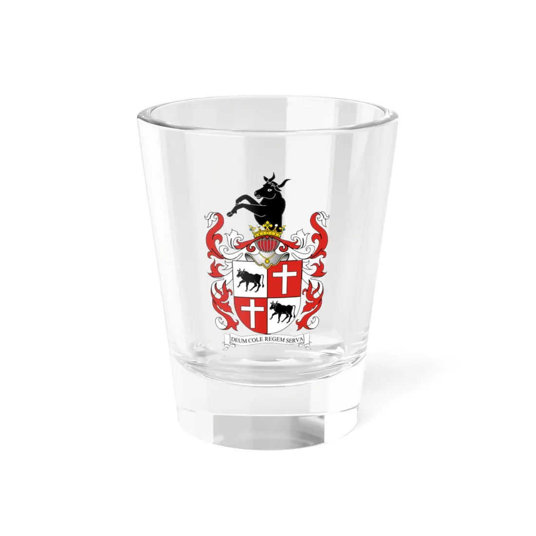 POL COA Bawół II (Poland) (Coat of Arms) Shot Glass 1.5oz 1.5oz - Go Mug Yourself