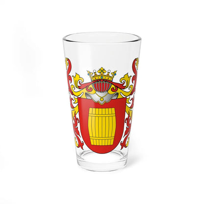 POL COA Beczka (Poland) (Coat of Arms) Pint Glass 16oz 16oz - Go Mug Yourself