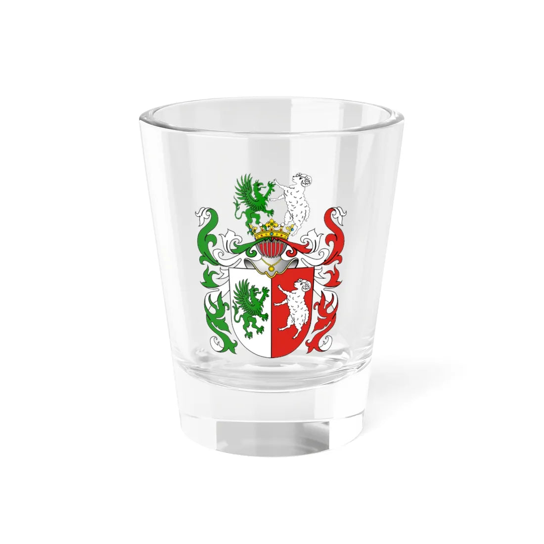 POL COA Behem (Poland) (Coat of Arms) Shot Glass 1.5oz 1.5oz - Go Mug Yourself