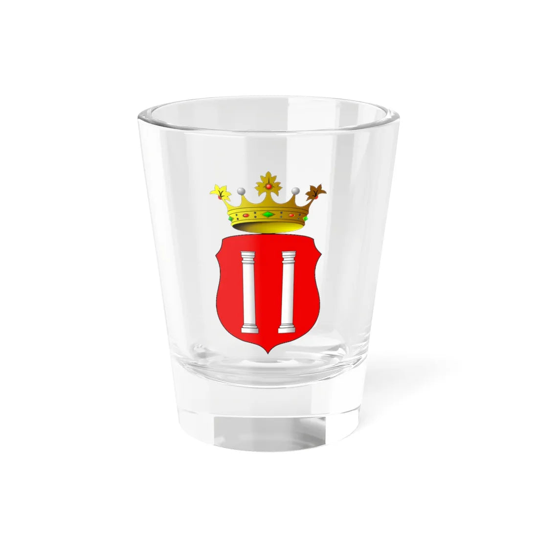 POL COA Bielak alt (Poland) (Coat of Arms) Shot Glass 1.5oz 1.5oz - Go Mug Yourself
