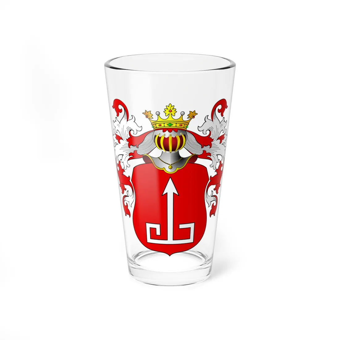 POL COA Bienicki (Poland) (Coat of Arms) Pint Glass 16oz 16oz - Go Mug Yourself