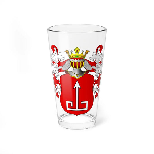 POL COA Bienicki (Poland) (Coat of Arms) Pint Glass 16oz 16oz - Go Mug Yourself