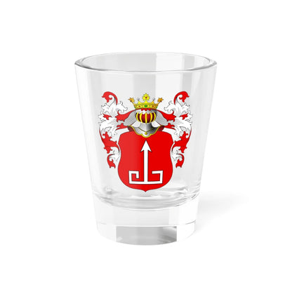 POL COA Bienicki (Poland) (Coat of Arms) Shot Glass 1.5oz 1.5oz - Go Mug Yourself