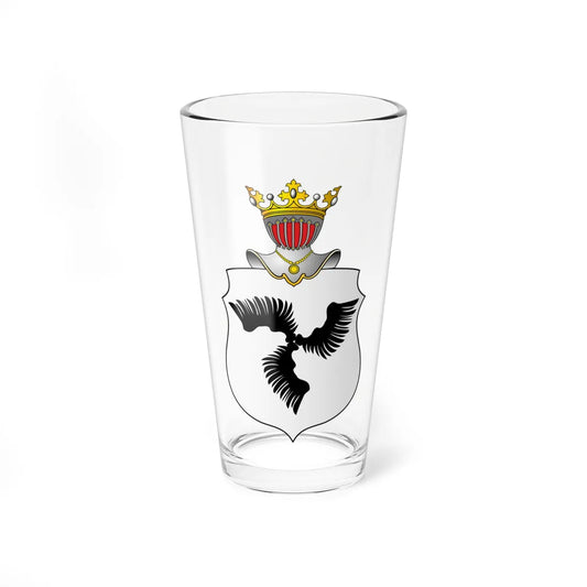 POL COA Block (Poland) (Coat of Arms) Pint Glass 16oz 16oz - Go Mug Yourself