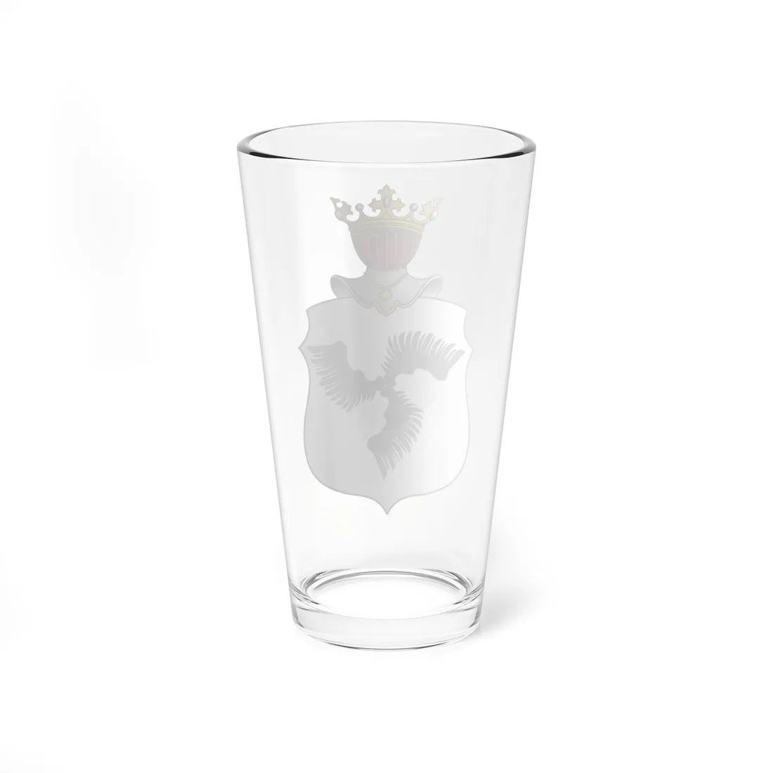 POL COA Block (Poland) (Coat of Arms) Pint Glass 16oz - Go Mug Yourself