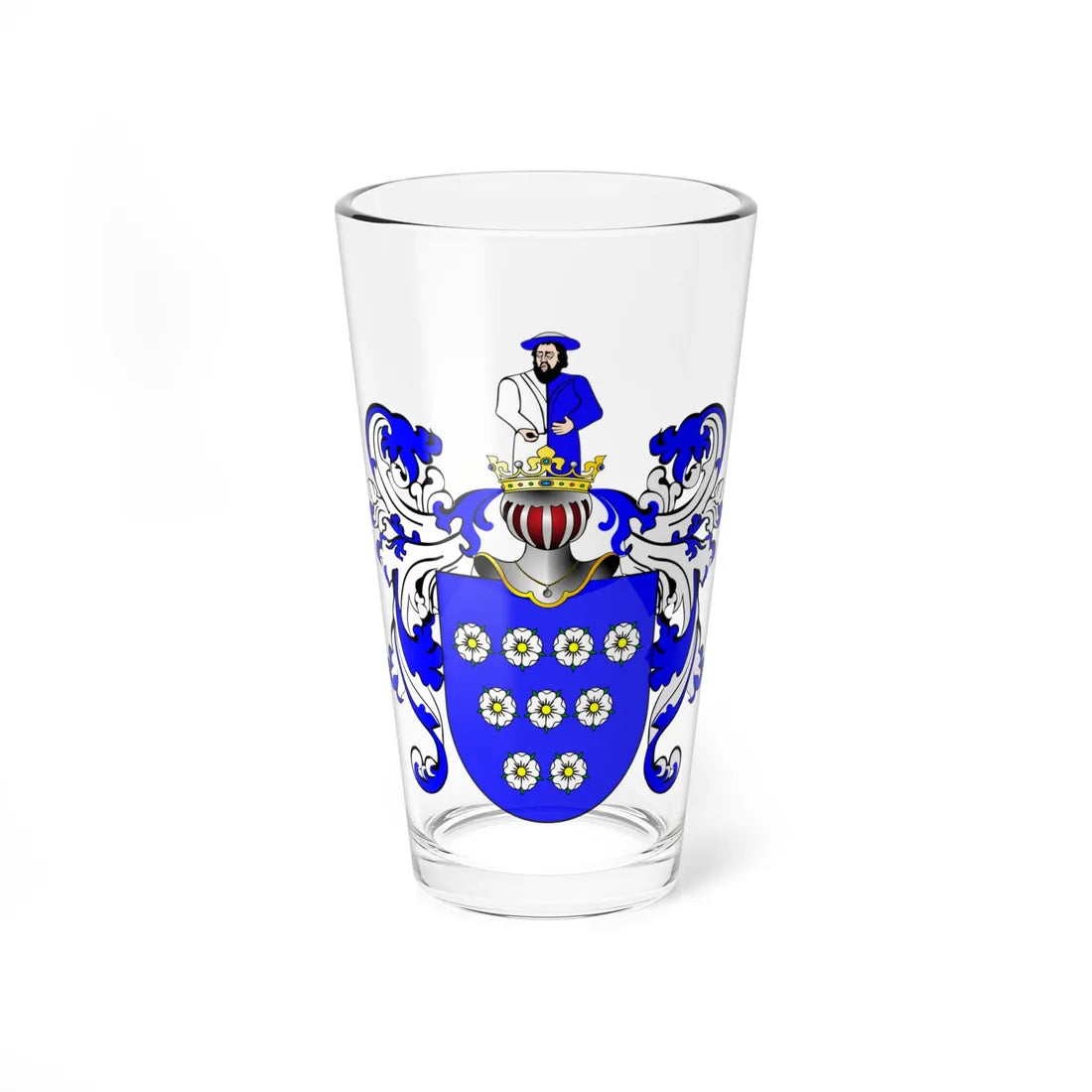 POL COA Blum (Poland) (Coat of Arms) Pint Glass 16oz 16oz - Go Mug Yourself