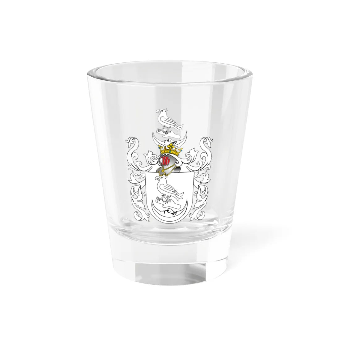 POL COA Bochen I odmienny (Poland) (Coat of Arms) Shot Glass 1.5oz 1.5oz - Go Mug Yourself