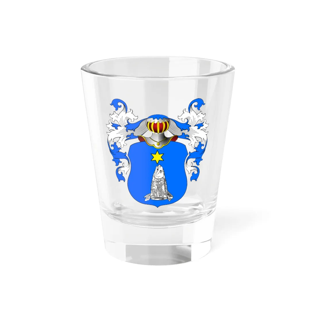 POL COA Bochen II (Poland) (Coat of Arms) Shot Glass 1.5oz 1.5oz - Go Mug Yourself