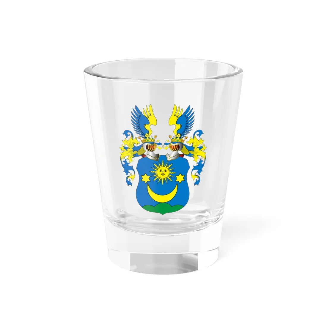 POL COA Bolesławski (Poland) (Coat of Arms) Shot Glass 1.5oz 1.5oz - Go Mug Yourself