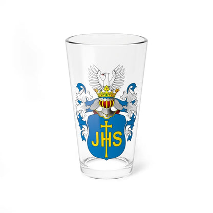 POL COA Bollo (Poland) (Coat of Arms) Pint Glass 16oz 16oz - Go Mug Yourself