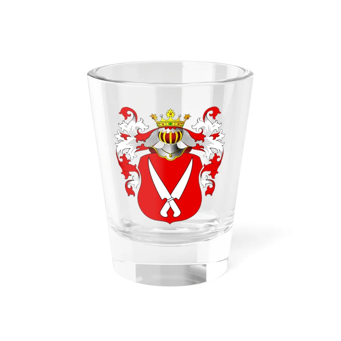 POL COA Borissowe (Poland) (Coat of Arms) Shot Glass 1.5oz 1.5oz - Go Mug Yourself