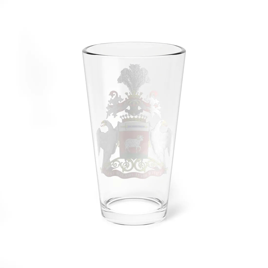POL COA Borkowski hrabia (Poland) (Coat of Arms) Pint Glass 16oz - Go Mug Yourself