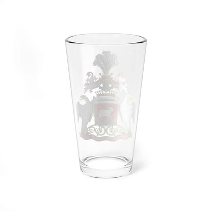 POL COA Borkowski hrabia (Poland) (Coat of Arms) Pint Glass 16oz - Go Mug Yourself