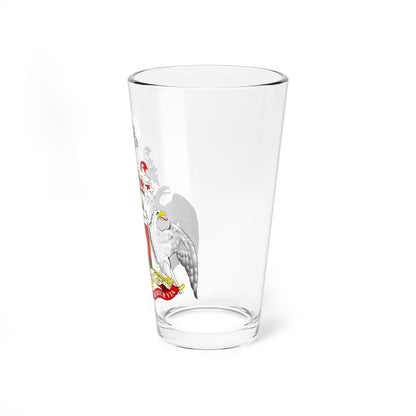 POL COA Borkowski hrabia (Poland) (Coat of Arms) Pint Glass 16oz - Go Mug Yourself