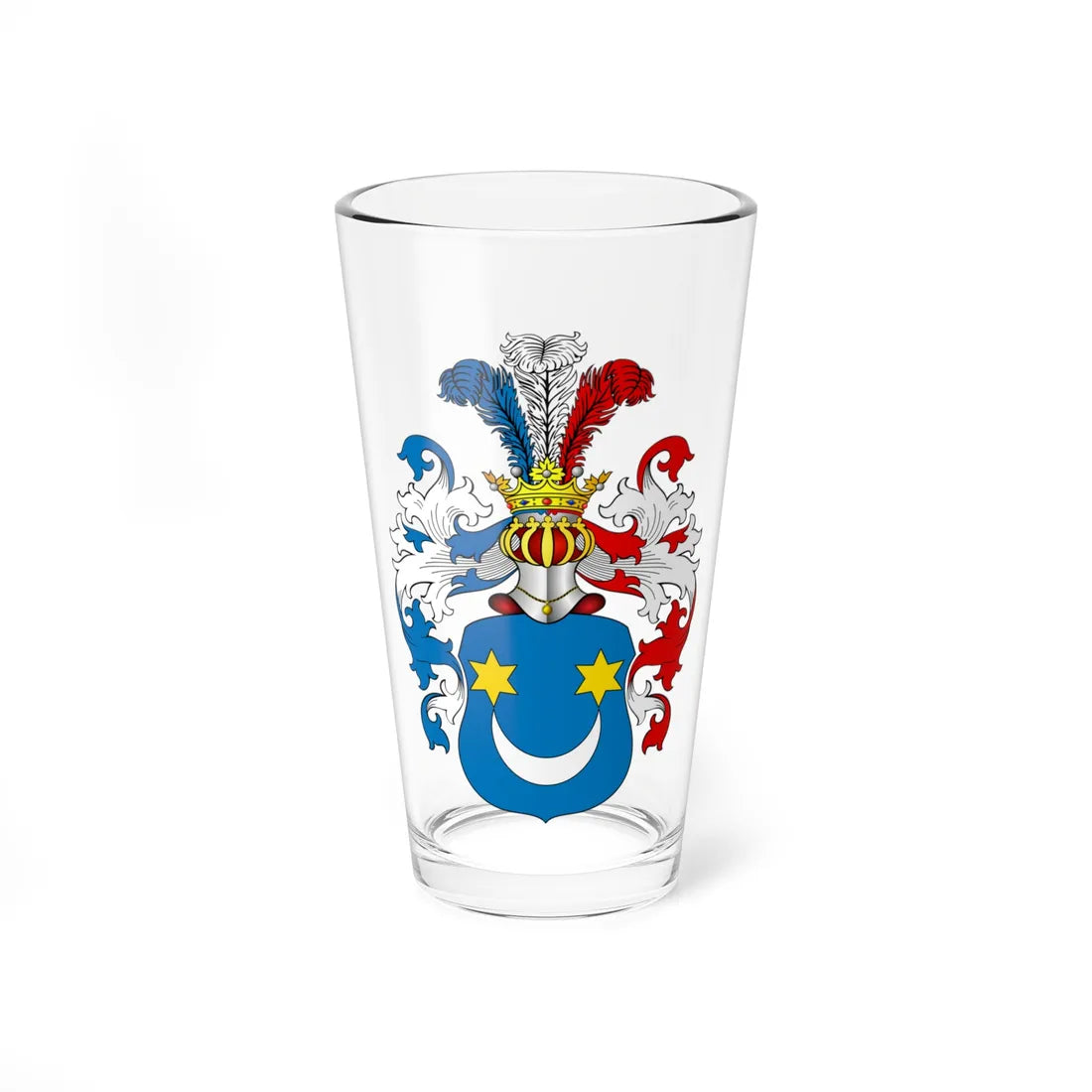 POL COA Borna II (Poland) (Coat of Arms) Pint Glass 16oz 16oz - Go Mug Yourself