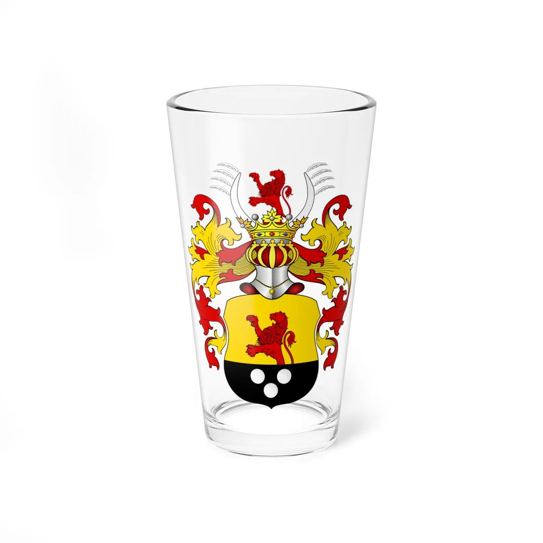 POL COA Borna III (Poland) (Coat of Arms) Pint Glass 16oz 16oz - Go Mug Yourself