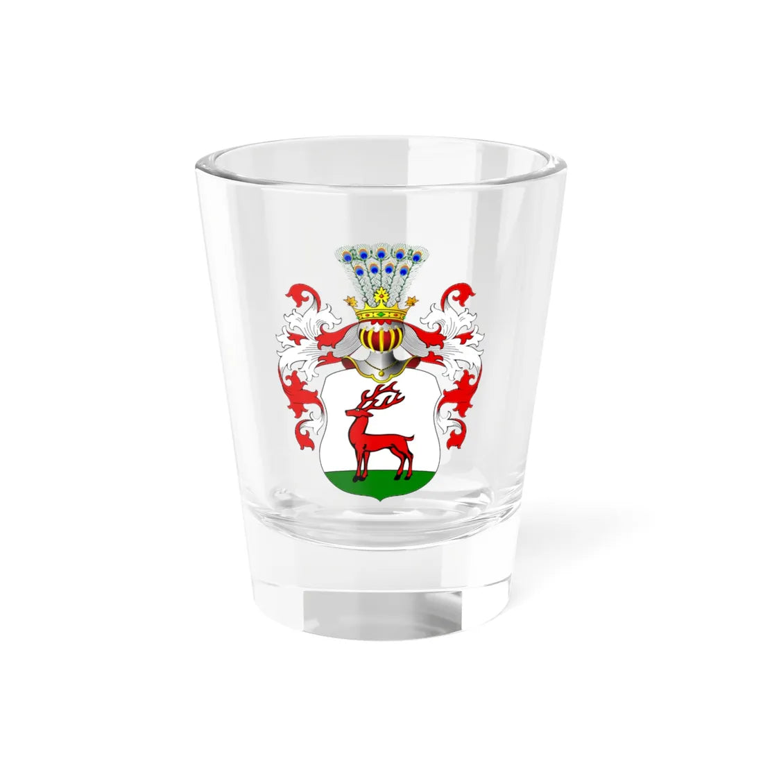 POL COA Borna IV (Poland) (Coat of Arms) Shot Glass 1.5oz 1.5oz - Go Mug Yourself