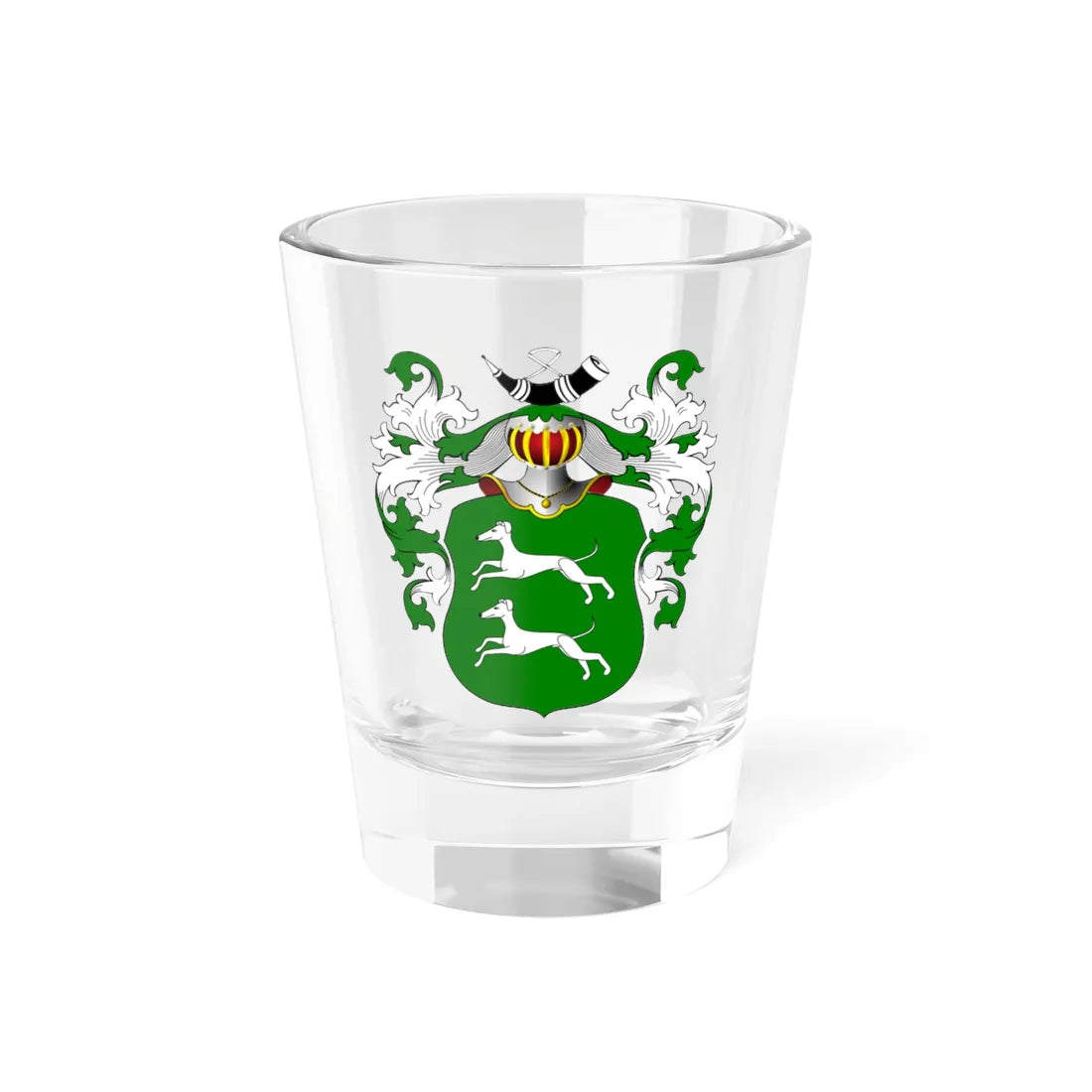 POL COA Borski II (Poland) (Coat of Arms) Shot Glass 1.5oz 1.5oz - Go Mug Yourself