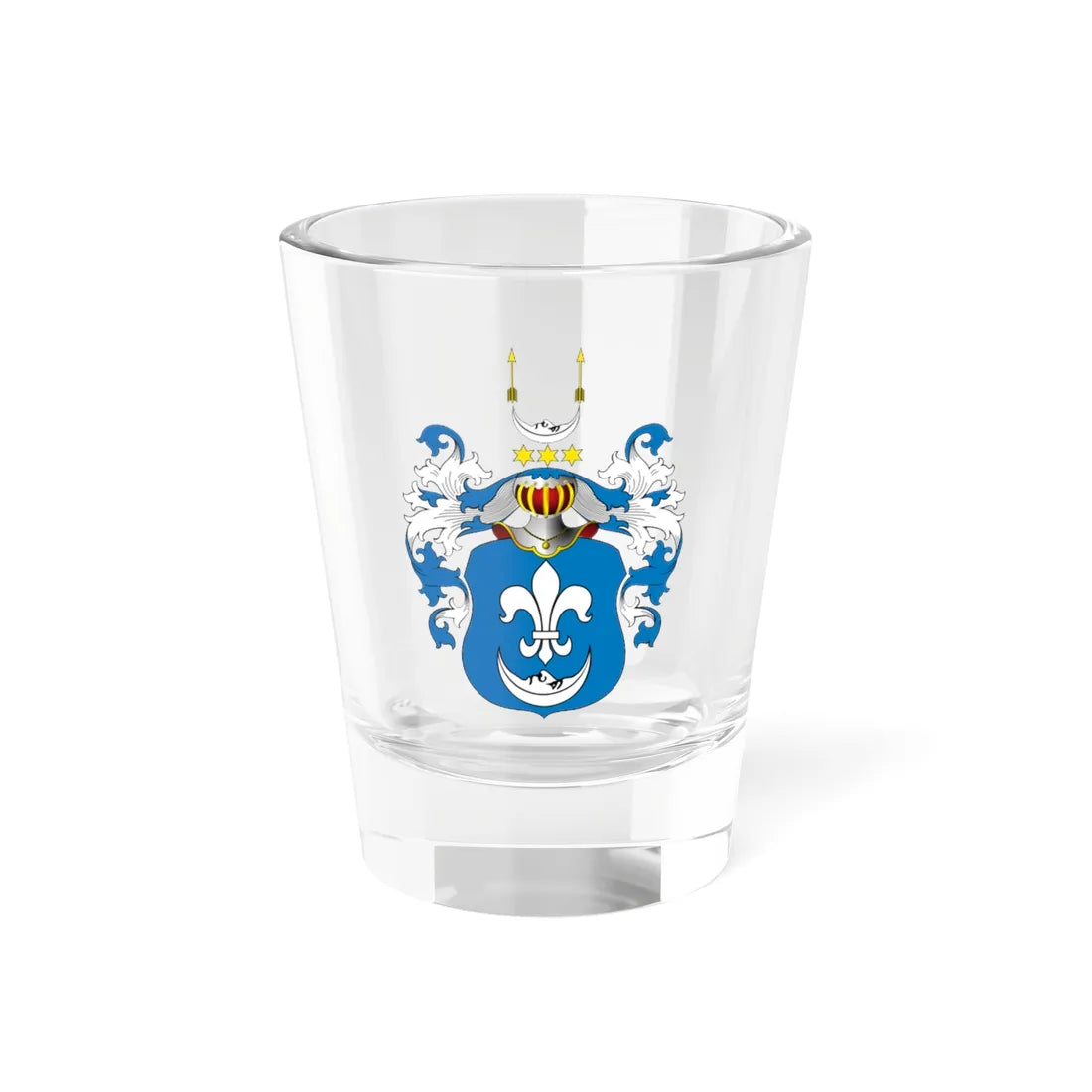 POL COA Borski III (Poland) (Coat of Arms) Shot Glass 1.5oz 1.5oz - Go Mug Yourself