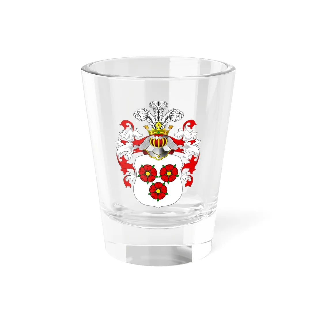 POL COA Borstel (Poland) (Coat of Arms) Shot Glass 1.5oz 1.5oz - Go Mug Yourself