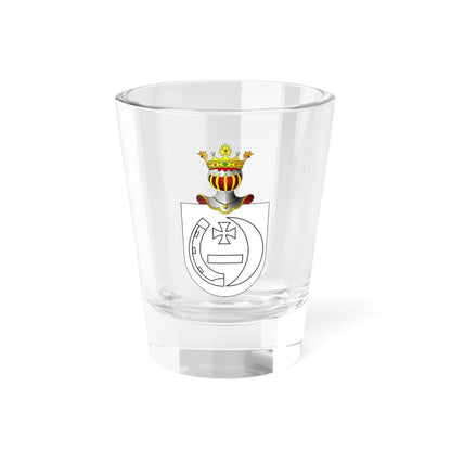 POL COA Bortkowicz (Poland) (Coat of Arms) Shot Glass 1.5oz 1.5oz - Go Mug Yourself