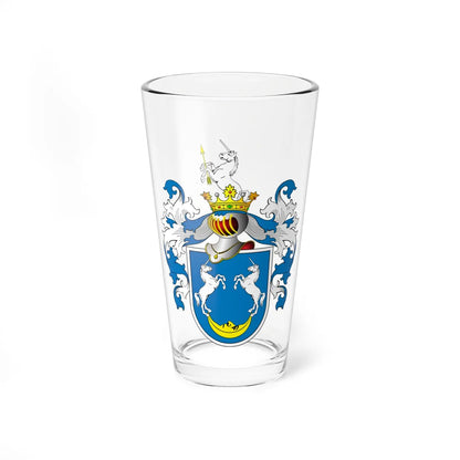 POL COA Borzestowski a (Poland) (Coat of Arms) Pint Glass 16oz 16oz - Go Mug Yourself