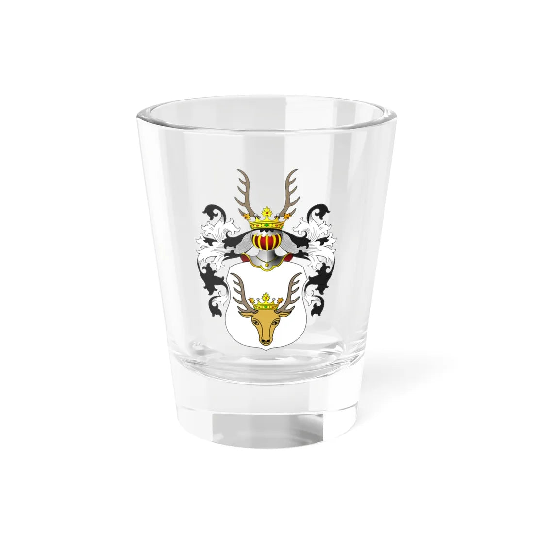 POL COA Brackel (Poland) (Coat of Arms) Shot Glass 1.5oz 1.5oz - Go Mug Yourself