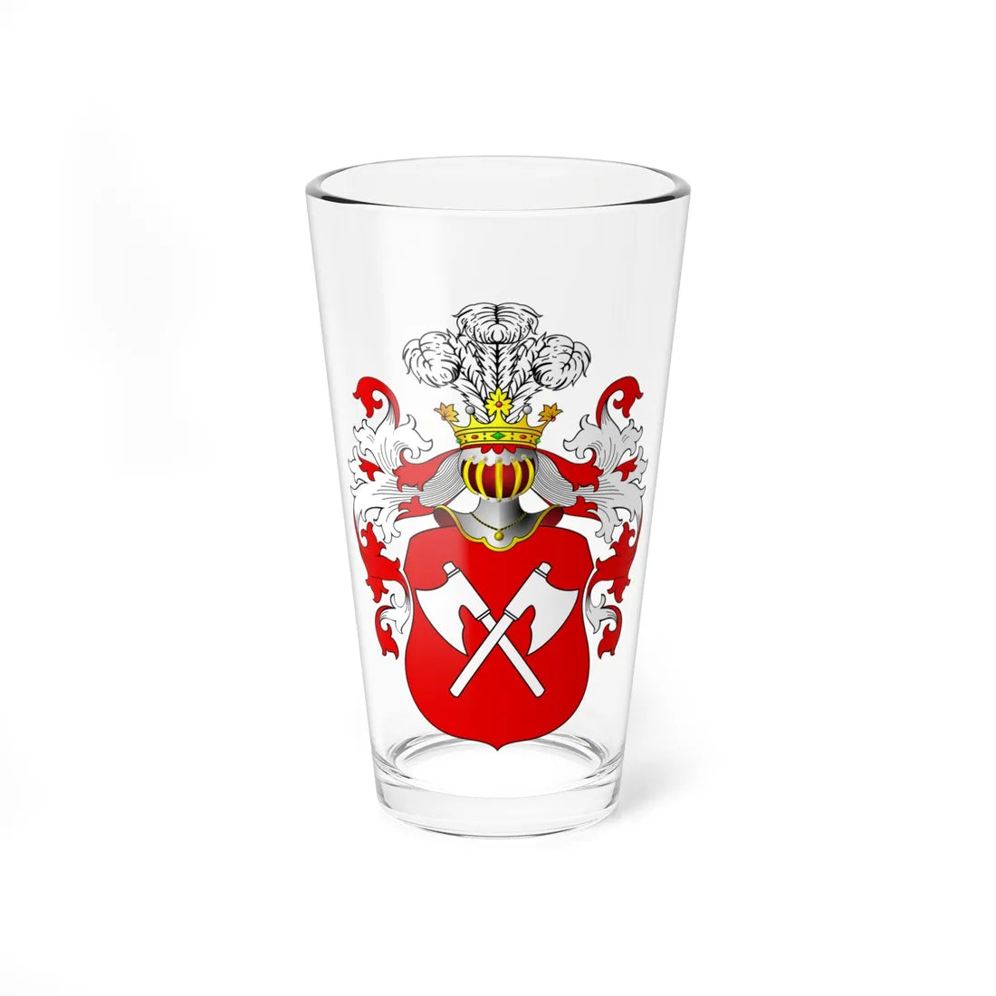 POL COA Bradacice (Poland) (Coat of Arms) Pint Glass 16oz 16oz - Go Mug Yourself