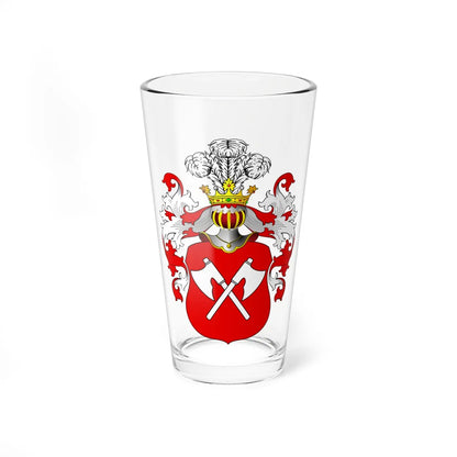 POL COA Bradacice (Poland) (Coat of Arms) Pint Glass 16oz 16oz - Go Mug Yourself