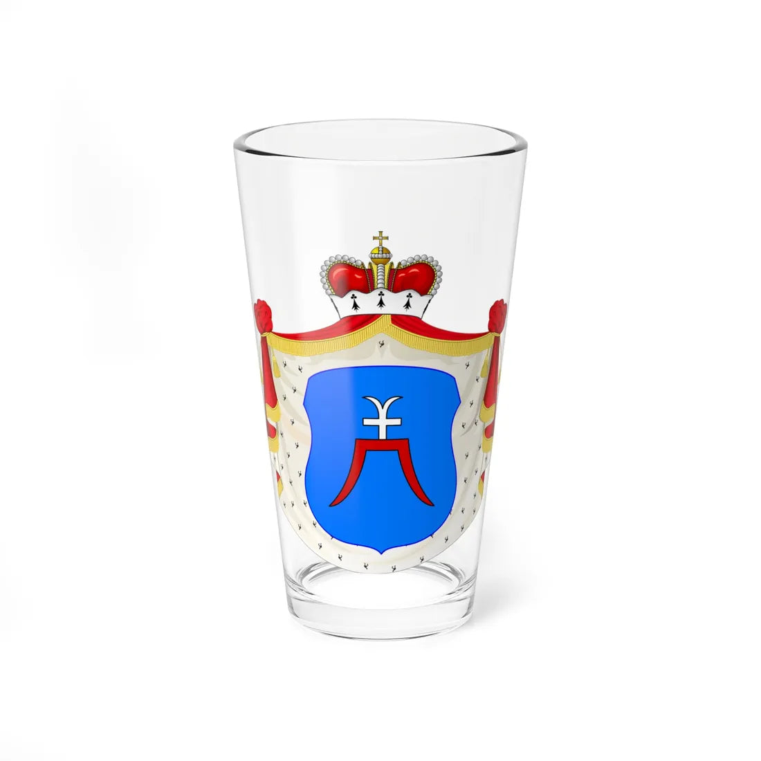 POL COA Brama (Poland) (Coat of Arms) Pint Glass 16oz 16oz - Go Mug Yourself