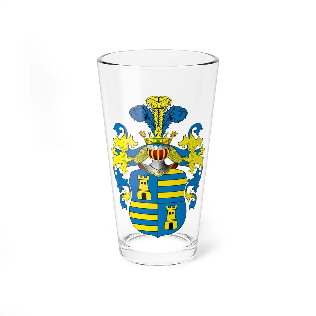 POL COA Brandstetter (Poland) (Coat of Arms) Pint Glass 16oz 16oz - Go Mug Yourself