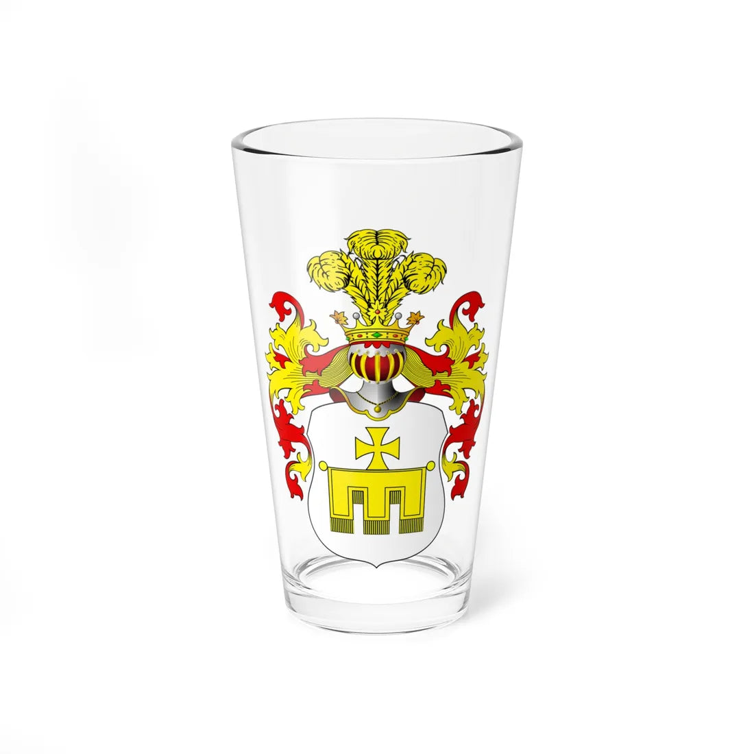 POL COA Brandys II (Poland) (Coat of Arms) Pint Glass 16oz 16oz - Go Mug Yourself