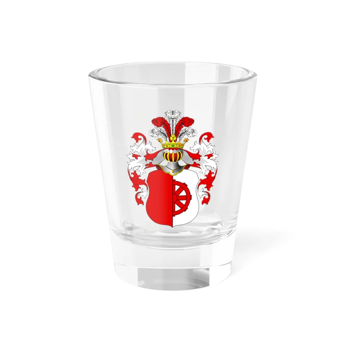 POL COA Bremer (Poland) (Coat of Arms) Shot Glass 1.5oz 1.5oz - Go Mug Yourself