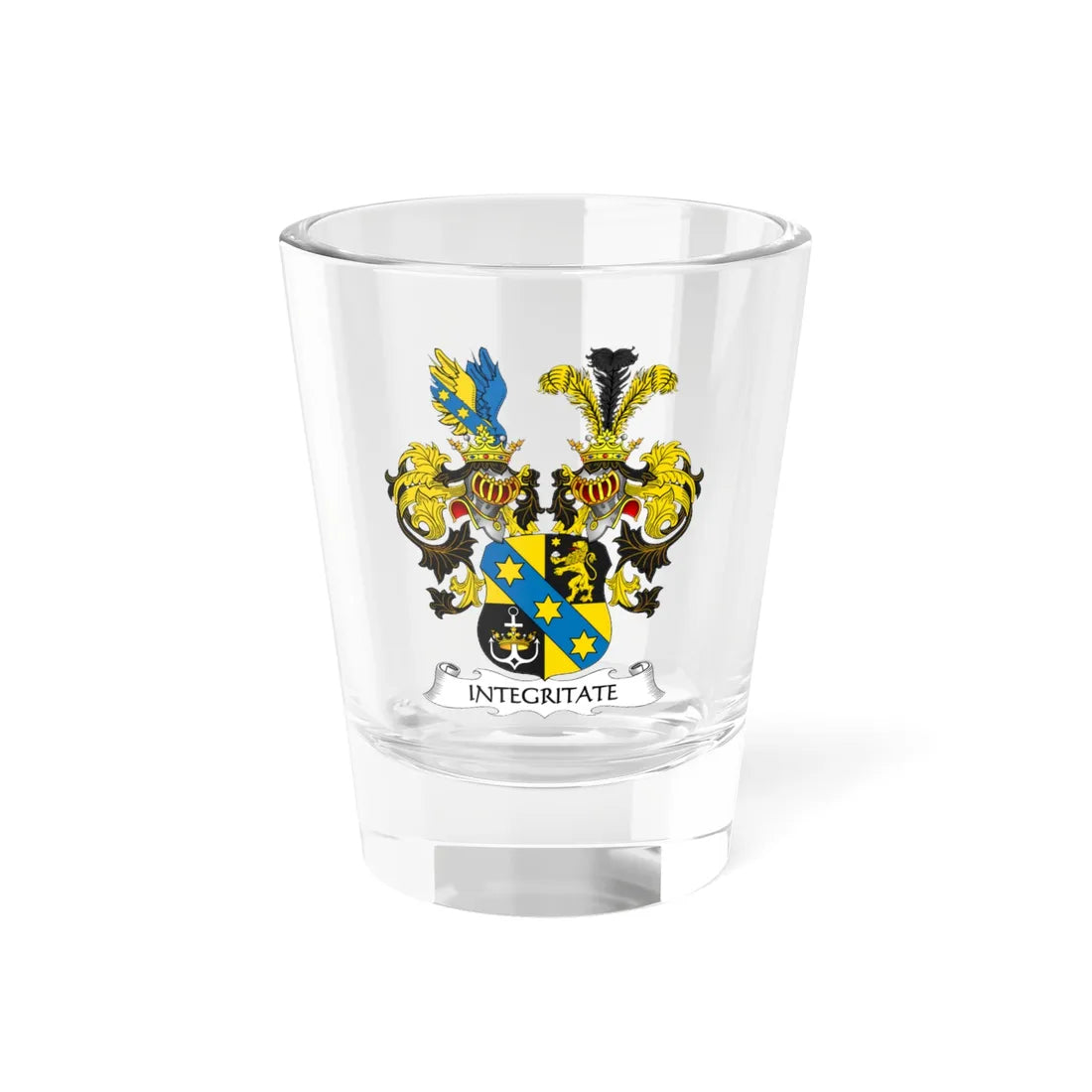 POL COA Breuer (Poland) (Coat of Arms) Shot Glass 1.5oz 1.5oz - Go Mug Yourself