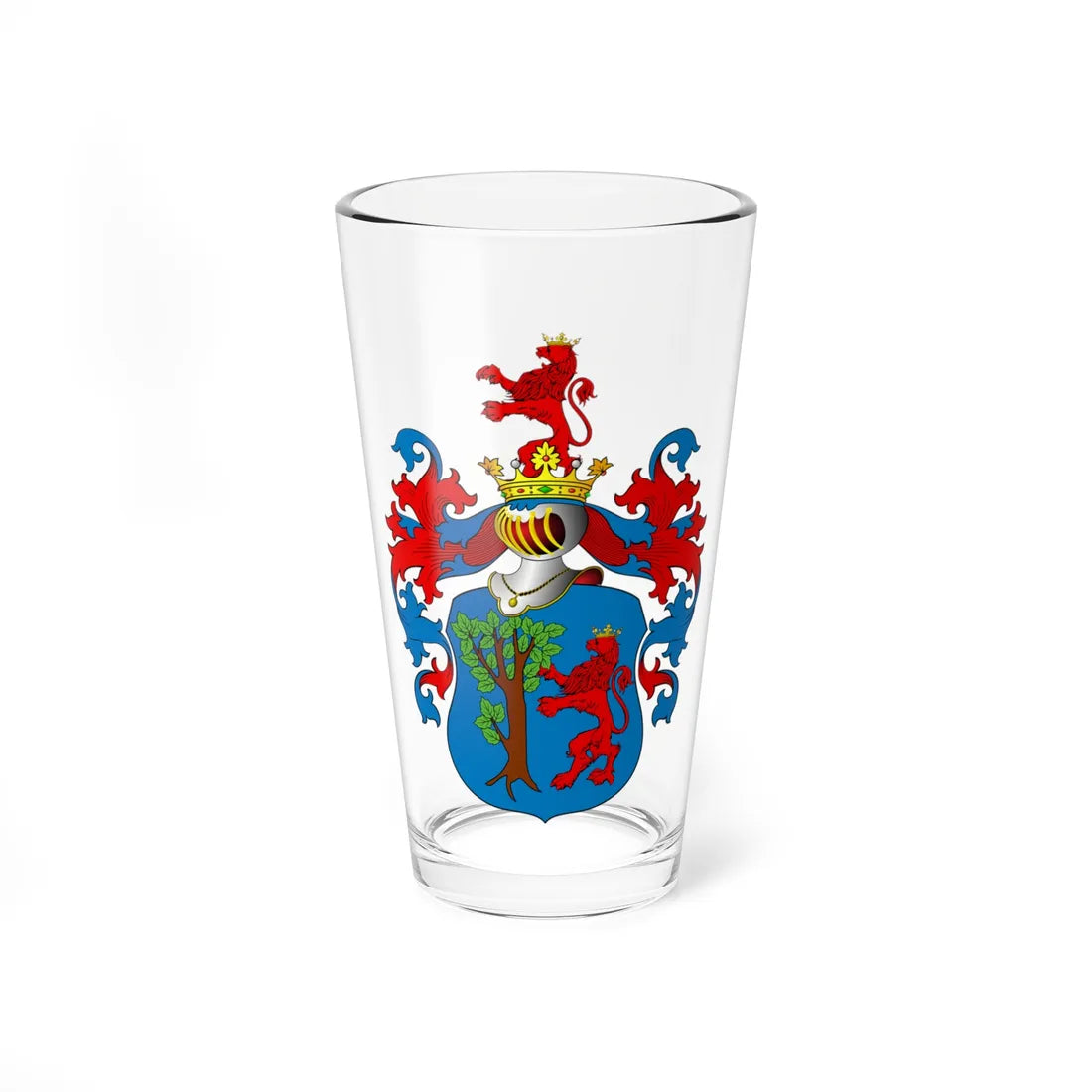 POL COA Brignole (Poland) (Coat of Arms) Pint Glass 16oz 16oz - Go Mug Yourself