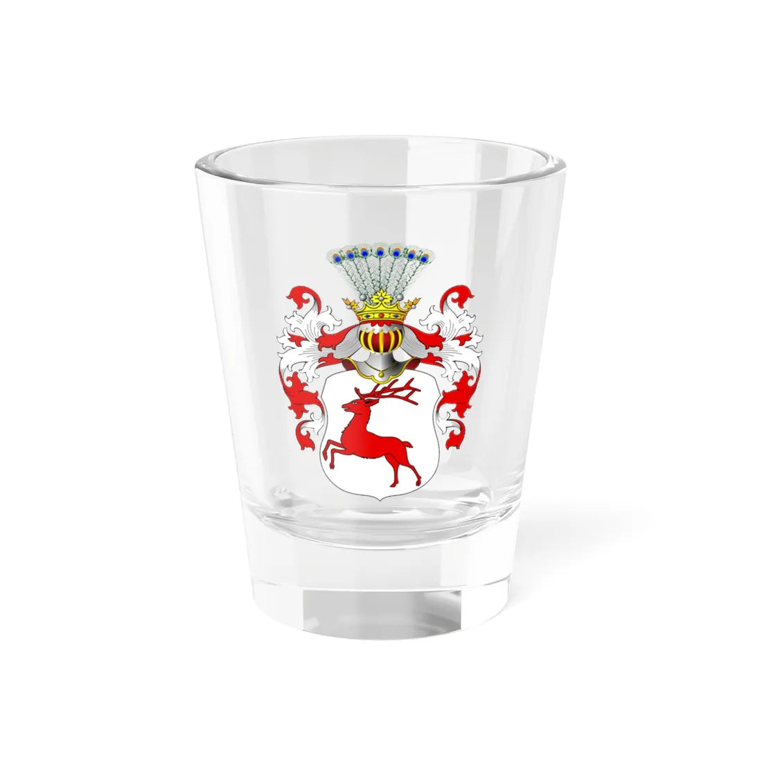 POL COA Brochwicz I (Poland) (Coat of Arms) Shot Glass 1.5oz 1.5oz - Go Mug Yourself