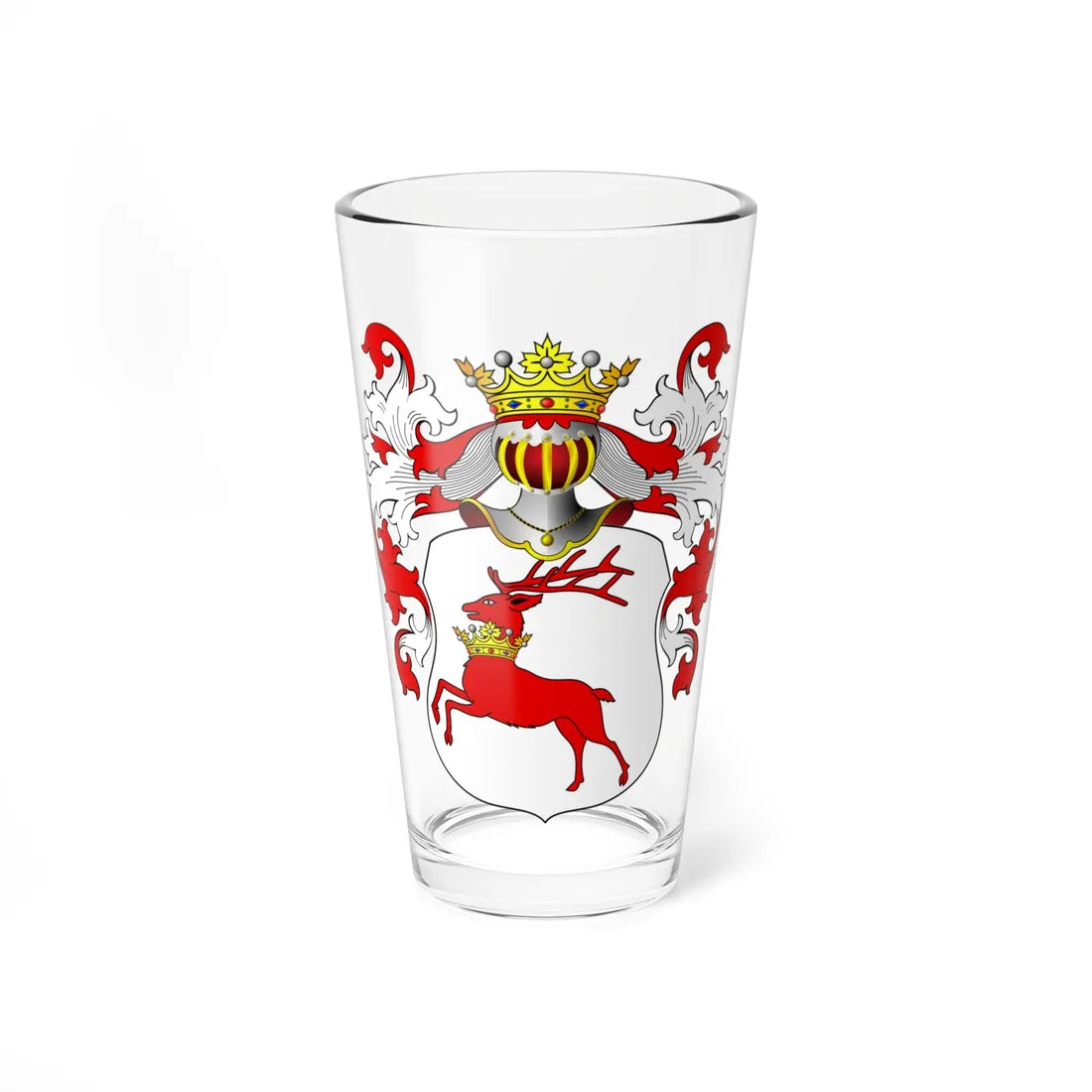 POL COA Brochwicz II (Poland) (Coat of Arms) Pint Glass 16oz 16oz - Go Mug Yourself