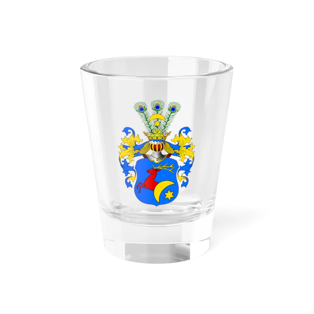 POL COA Brochwicz III p (Poland) (Coat of Arms) Shot Glass 1.5oz 1.5oz - Go Mug Yourself