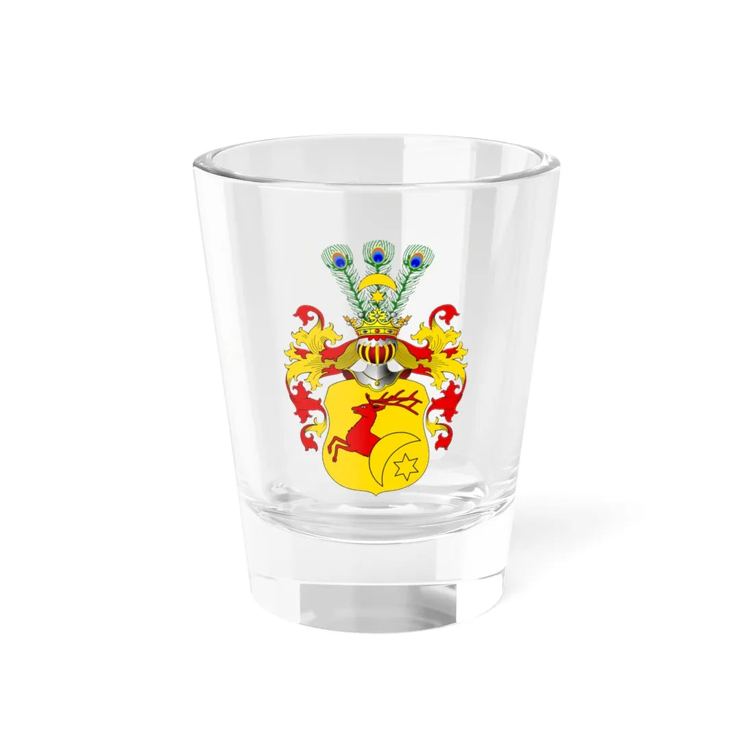 POL COA Brochwicz III (Poland) (Coat of Arms) Shot Glass 1.5oz 1.5oz - Go Mug Yourself