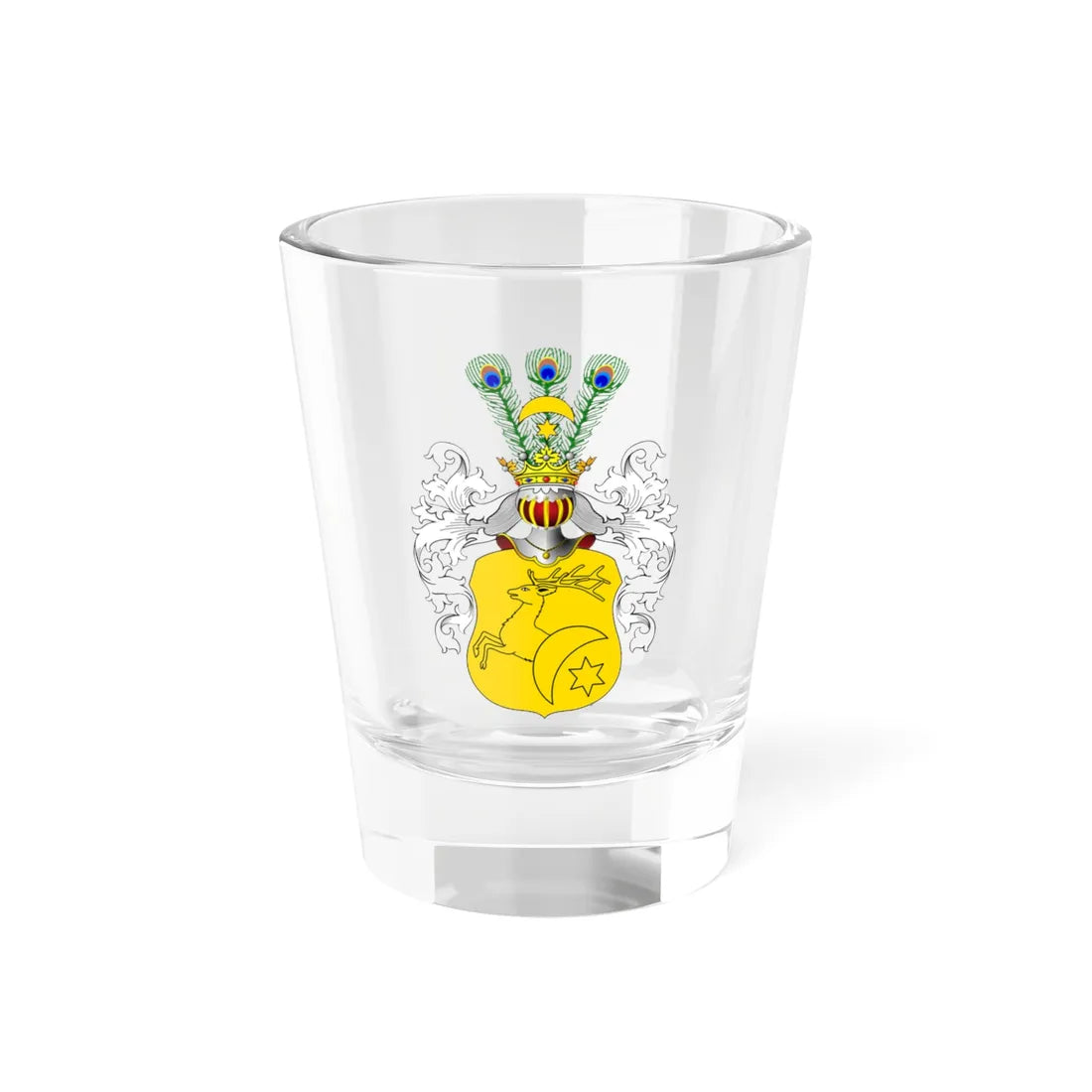 POL COA Brochwicz III z (Poland) (Coat of Arms) Shot Glass 1.5oz 1.5oz - Go Mug Yourself