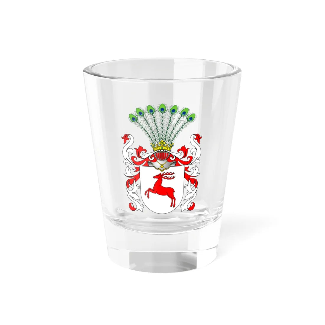 POL COA Brochwicz (Poland) (Coat of Arms) Shot Glass 1.5oz 1.5oz - Go Mug Yourself